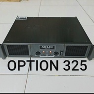 Power Amplifier Ashley Option 325 1000Watt Class Ab