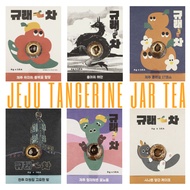 [Korea-premium] Jeju Tangerine JAR TEA(pesticide-free) 8g/hand-made/tea bags/dried tangerine/tangerine peel tea