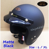 Magnum Helmet M8  - Matt Black ( L / XL ) SGV MS88 KHI XDOT MHR LASER BKP LTD INDEX BELL BOGO