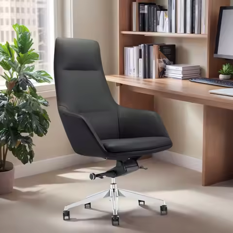 Ergonomic Office Chair Adjustable Swivel Desk Chair Lumbar Support Home Office Computer Chair