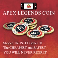 [PC Origin] Apex Legends Coins Redeem CDK 1000|2150|4350|6700|11500 (CHEAPEST)