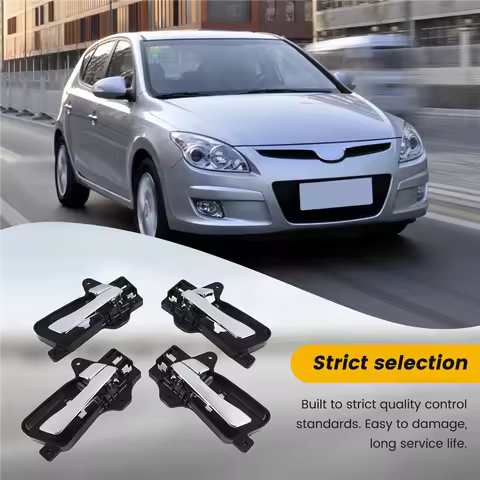 4PCS Car Inner Door Handle For Hyundai I30 I30CW 2007-2011 826102L010 826202L010-T61C