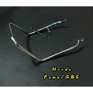 Honda Fame GB6 L-Bar / Seat Bar - CHROME