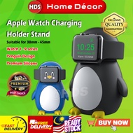 HDR Penguin Silicone Charger Stand for Apple Smart Watch Charging Dock Charging Holder 38mm/40mm/41m