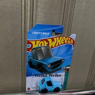 Hotwheels nissan skyline 2000 gtr lbwk blue