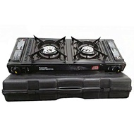 Double Burner Butane Camping Stove outdoor stove portable stove twin burner butane stove