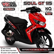 Decal Soul GT 115 Full Body - Sticker Soul GT 115 Full Body - Decal Soul GT 115 Full Body - Striping