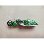 0038 LOOSE HOT WHEELS DIECAST TOY - PIT CRUISER LIGHT GREEN H7086