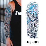 TATTOO Big Full Arm TATTOO Full Back Flower Arm Sticker Sweatproof TATTOO TATTOO Sticker