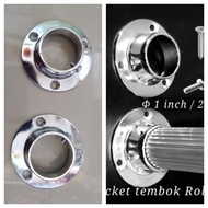 Wall Mount Bracket Iron Support Under Kitchen Curtain Room Divider