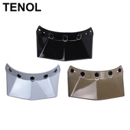 [TENOL] 5-Snap Motorcycle Helmet Visor Peak Sun Visor UV Sunshield Protector Shield