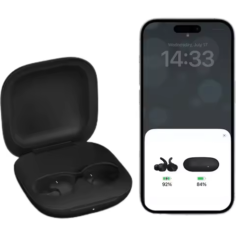 Type-c 700mah Replacement For Beats Fit Pro Charging Case with StudioBuds+ Wireless Charging box Blu