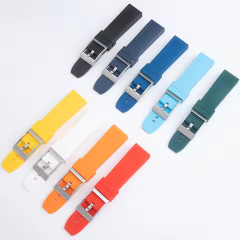 20mm 22mm 24mm Quality New Rubber Silicone Watchband Accessories For Breitling Strap SUPEROCEAN Aven
