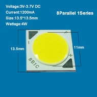 อินพุต3V 3.7V 6V 4W - 40W แสงตะเกียบ4000K สีขาวอุ่น + พื้นผิวสี่เหลี่ยม