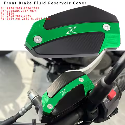 For Kawasaki Z Z650 Z650RS Z800 Z900 650 800 900 Motorcycle Front Brake Fluid Reservoir Cover Access