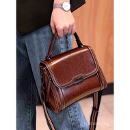 新款高档真皮包包2024新款时尚斜挎包女小包2025高级质感百搭单肩包女包 CT65