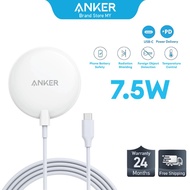 Anker 7.5W Magnetic Wireless Charger with USB-C Bundle, 1.8CM Built-in Cable