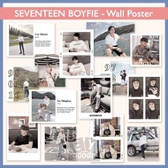 Wall Decor SEVENTEEN BOYFIE Boyfriend Material SVT Carat walldecor Art print postcard poster card wa