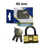 Yellow Bag-Shaped Pager Fence Padlock Viro Model 3 Keys Padlock 3 Keys