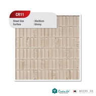 30 MUZZE DA CRACKLET MOSAIC TILES 300x300mm