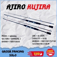 joran pancing spinning ajiro kujira 100 120 135 150 165 180 198 210 cm grosir cod