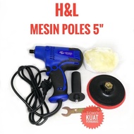 MESIN H&L Polisher 5" type HL 318B 5-inch polishing machine/