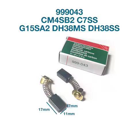 999043 Carbon Brushes for Hitachi CM4SB2 C7SS G15SA2 DH38MS DH38SS Power Tools Replacement Accessori