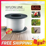 BLACK and DECKER A6046-XJ  37.5M Nylon Line Fit All BLACK + DECKER, MAKITA, BOSCH Grass Trimmer