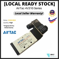 AirTAC Pneumatic 4V310-10 4V210-08 4V110-06 Solenoid Valve AC220V DC24V DC12V AC110V (5/2-way)