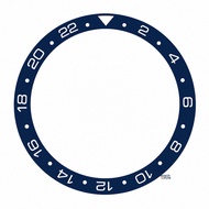 CI1706 SKX007/SRPD Flat Ceramic GMT Watch Insert - Dark Blue