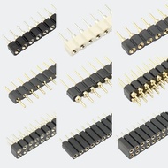 5pcs 2.54mm Pitch 1x40 2x40 40 80 Pin Female Male Hole Round Header Strip Connector Straight Single 