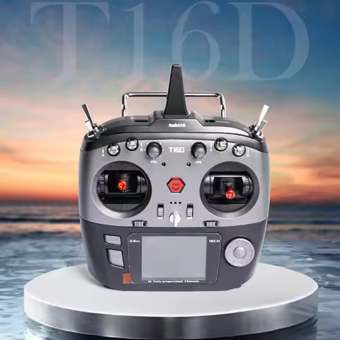 RadioLink T16D 16 Channels RC Transmitter 2.4GHz with R16F Receiver Remote Controller for RC Car Boa