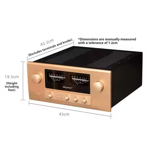 A- 620 MUSMYS-Reference Accuphase MA3000 Pro 300W*2 HiFi High Power Amplifier Field Effect Tube Gold