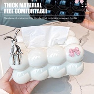 Aanadel Marshmallow Rattan Tissue Box Household Tissue Box