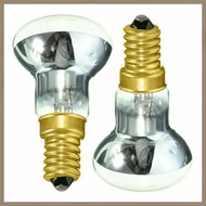 MXFASHION Salt Bulb, Mini Heat Resistant Oven Light, Screw in Replacement R39 E17 110V-120V Tungsten