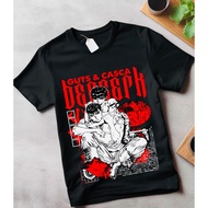 Berserk T-Shirt Manga Strip Guts Berserker Armour Anime Black Shirt Gift
