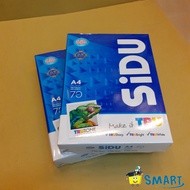 KERTAS HVS SIDU 70 GRAM A4 / SIDU Kertas Fotocopy 70 GMS A4 Anti Macet