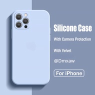 Liquid Silicone Soft Phone Case For Samsung Galaxy M54 5G F54 5G M14 5G A24 4G A25 5G A54 A34 5G Pho