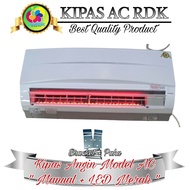 Kipas Angin Model Ac Manual 2PK+ Lampu LED