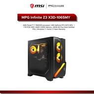 MSI MPG INFINITE Z3 X3D-1065MY Gaming Desktop | R7 7800X3D | 16GB D5 | 1TB SSD | RTX5070 GPU  | 850W