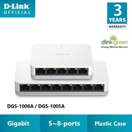 D-LINK 5 PORT / 8 PORT GIGABIT UNMANAGE SWITCH DGS-1005A/ DGS-1008A