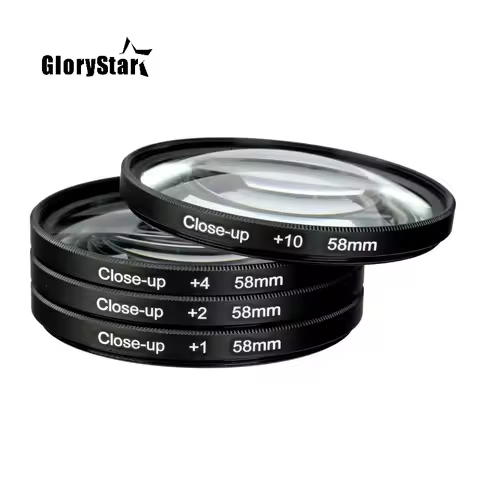 Macro Close Up Lens Filter +1+2+4+10 Filter Kit 46mm 49mm 52mm 55mm 58mm 62mm 67mm 72mm 77mm 82mm Fo
