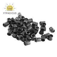 YURUYI 50PCS Diode Holder, 8/10mm Black LED Holder, Durable Nylon Material Light Bulb Holder Useful 