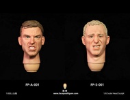 Face Mask Play 1/6 Male Emojis Head Carving Fp-A-001, Fp-S-001