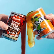 SLIME FACTORY Soda Lot ORANGE, Root Beer, Grape, ColaLemon