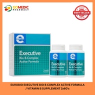EUROBIO EXECUTIVE BIO B COMPLEX ACTIVE FORMULA 2x60's/VITAMIN UNTUK SARAF