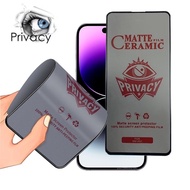 For RedmiK80 Redmi K80 Pro K80Pro Anti Spy Privacy Full Glue Matte Ceramic Tempered Glass
