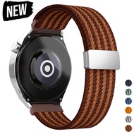 18mm 20mm 22mm Magnetic Nylon Strap for Huawei Watch GT6 GT5 GT4 41mm 46mm for Samsung Galaxy Watch 