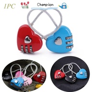 CHAMPIONO 1pc Padlock Zinc Alloy Luggage HOT Locker  Supply Outdoor Dial Combination 3 Digit Passwor