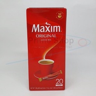 Ready Maxim Original Coffee Korea Isi 20 Sachet Kopi Korea